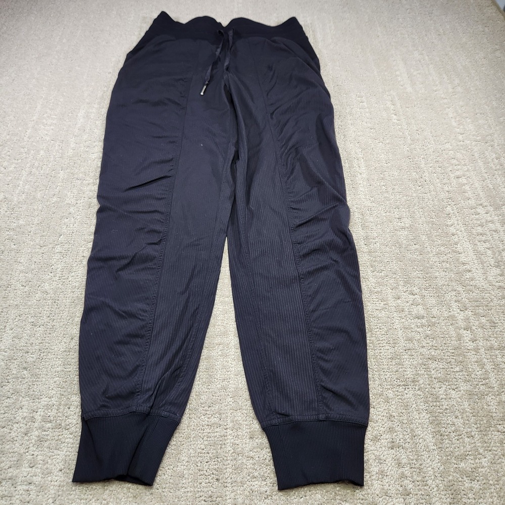 Lululemon Pants Women 4 Dance Studio Mid Rise Joggers Black Lightweight Stretch